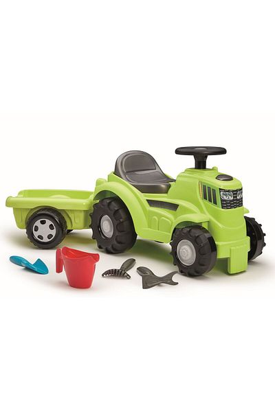 Simba Ecoiffier ride-on tractor with 85cm trailer