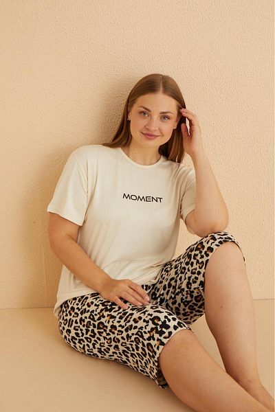 Mihra Stil Mihra 50503-770 Women's Plus Size Pajamas Set