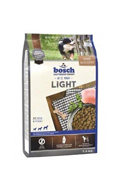 Bosch Light Glütensiz Diyet Düşük Kalorili Mini ve Orta Irk Köpek Maması Kilo Önleyici 2,5 Kg