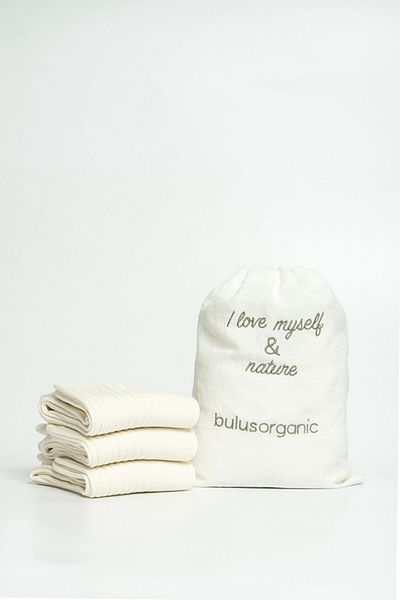 Buluş Organic Комплект от 3 спортни чорапи от 100% органичен пениран памук - Оригинален производител