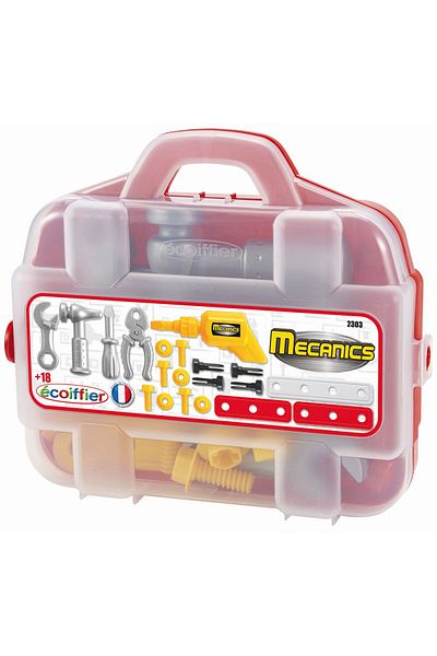 Simba Ecoiffier 20-piece mechanic's tool set