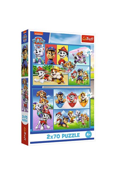 Trefl Puzzle 2x70 Patrula Cățelușilor Echipa