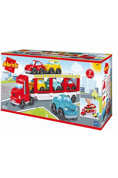 Simba Ecoiffier Abrick Car Carrier Platform
