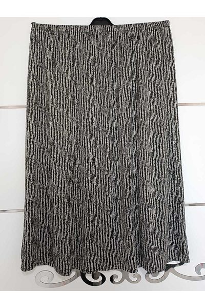 modagüven Piece Flared Elastic Waist Mother Skirt