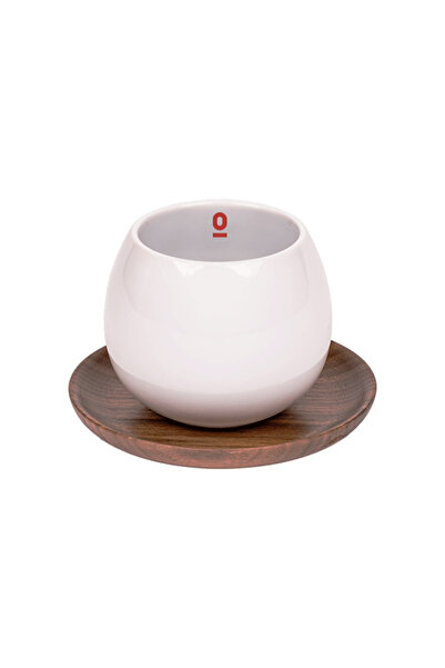 Espressolab White Round Ceramic Cup 175 ml No: 72