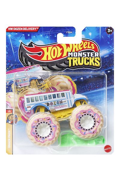 mattel Hot wheels monster truck masinuta dozen delivery scara 1:64