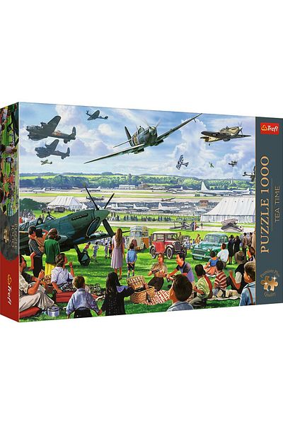 Trefl Puzzle 1000 Premium Plus Spectacol Aerian la Ora Ceaiului