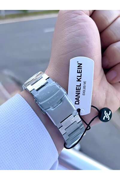 Daniel Klein Steel Case&Band Internal Functions Active 2 Years Warranty Men's Wristwatch Fg.Cl.14000.2