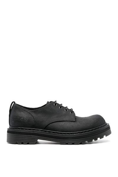 Premiata Leather Lace-Up Men's Shoes