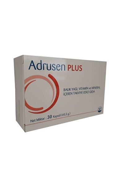 Adrusen Plus Balık Yağı Vitamin Takviye Edici 30 Kapsül