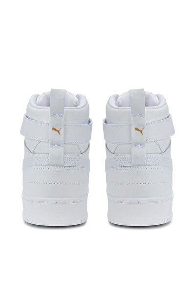 Puma Bilek Boy Bağcıklı Günlük Spor Ayakkabı Sneaker Beyaz
