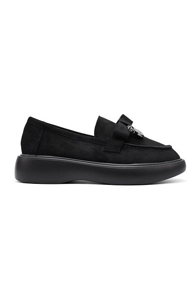 Tmall Women's casual shoes, Made of eco-leather, P1251, Black