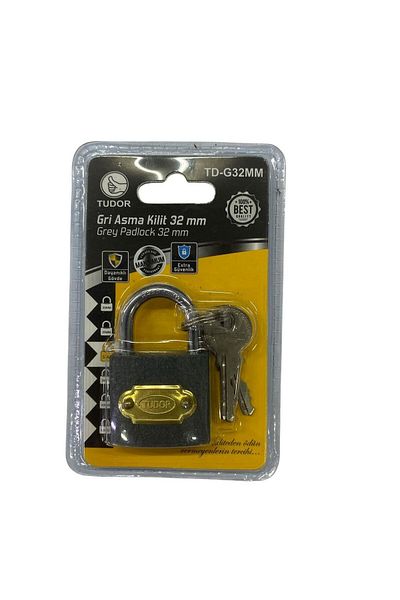 MyDrop Tudor 32 mm Short Gray Padlock