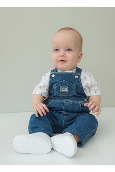 kitikate Organik Rico Kot Salopet Lacivert