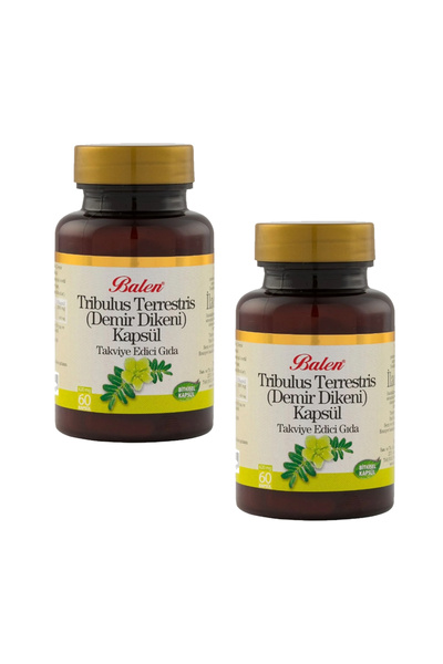 Balen Tribulus Terrestris-demir Dikeni Ekstraktı 620 Mg 60 Kapsül X 2 Adet