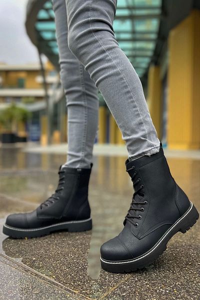 Chekich Men's Black Militari Kömen Ch009 Cst Boots