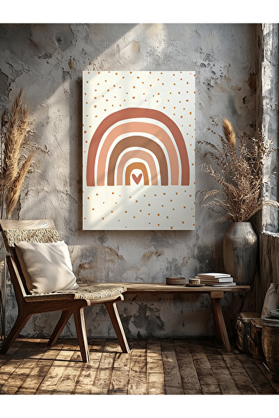 Bohemian Rainbow Children's Room Home Office Kitchen Living Room Wall decoration Canvas Painting