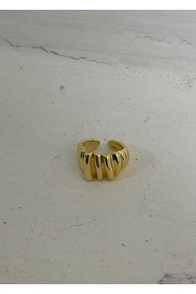 KİLİGİSTANBUL Tirtikli Ring (Size Can Be Adjusted)
