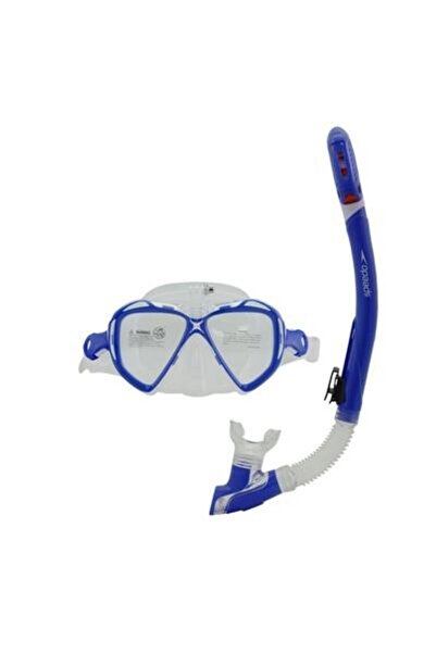 SPEEDO قناع Sol25001-aqwh Au ذو العدسات المزدوجة مع حامل الكاميرا ونظارات الس...