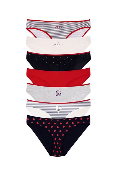 LC Waikiki Cotton Women's Panties 7 Pack