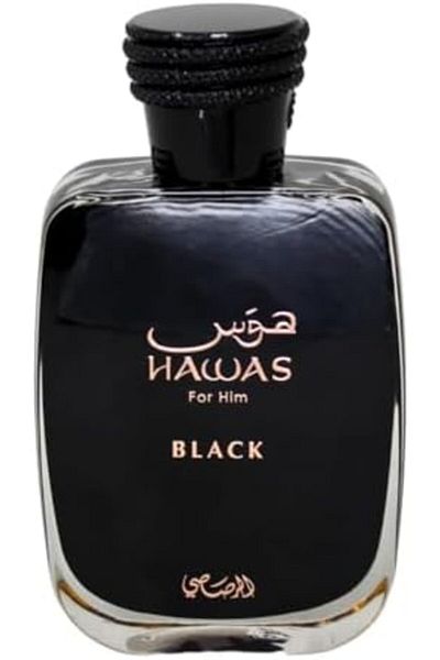 Rasasi Hawas Black Eau de Parfum for Men, 100ml