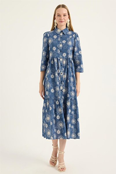 HomeStore Motif Baskılı Elbise