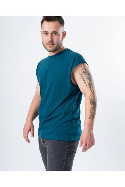 TEXTURA ✅   Sleeveless Men's T-Shirt – Lightweight Fabric, Modern and Stylish Fit