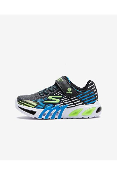 SKECHERS Teniși negri cu lumini pentru băieți mari Flex Glow Elite 400135l bblm
