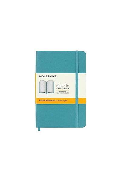 Moleskine Σημειωματάριο Pk Rul Soft Reef Blue