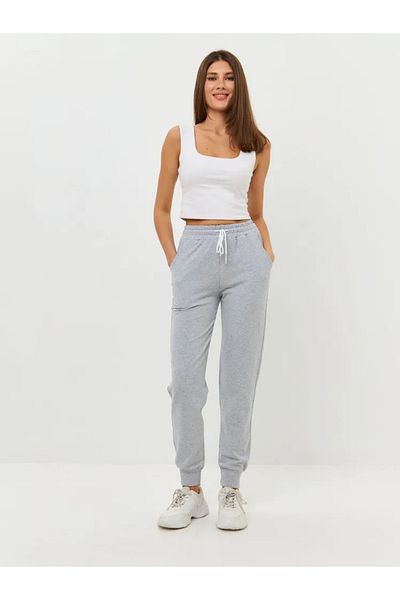 EXSPORT Pantaloni de sport Jogger Slim Fit pentru femei de culoare gri