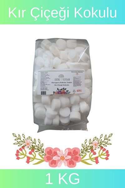 Bitki Yuvası Koruyucu Kokulu Tablet Kır Çiçeği Kokulu Naftalin Muadili 1 Kg