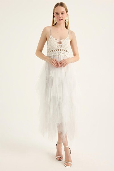 HomeStore Kup Örgülü Elbise