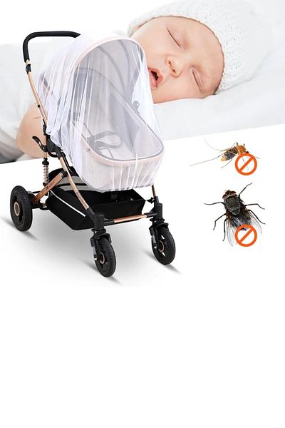 Beatitude Baby Stroller Fly Screen Kids Pushchair Mosquito Net Sun Fly Bee Insect Protector Curtain Accessory