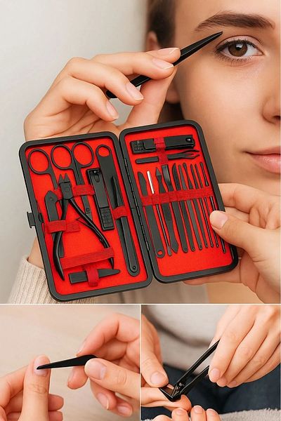 TOYFEST Professional Nail Care Bag |   Set of 24