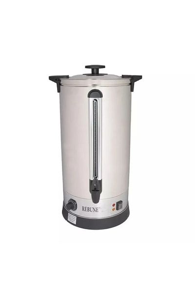 rebune Electric kettle 2500W, 30L, 110 Temperature Degree, Steel - RE-6-30L