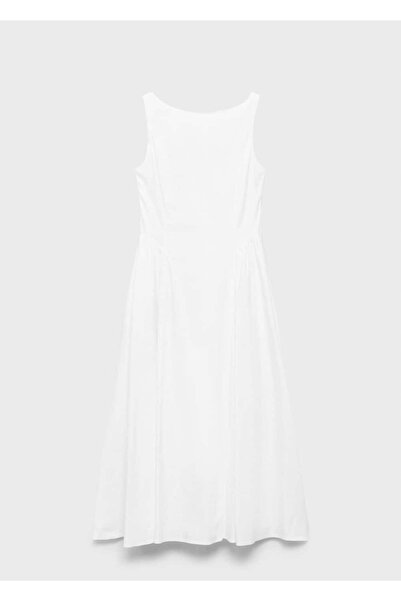 MANGO Woman Evaze midi elbise