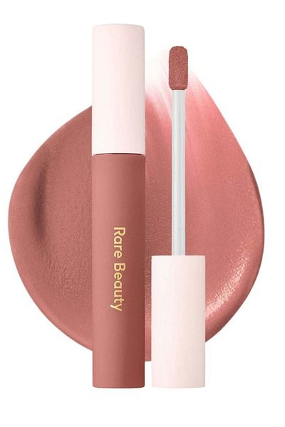 Rare Beauty by Selena Gomez Lip Soufflé Matte Cream Lipstick in Courage - Nude Mauve - 3.9ml