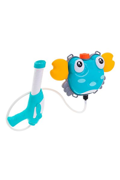 zola Pistol cu ​​apă pentru copii cu rezervor tip rucsac, Zola, crab albastru, 1000 ml