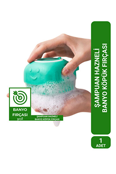 Greenwich Zero Point of Beauty Pati Fırçası | Banyo Fırçası | Şampuan Hazneli...