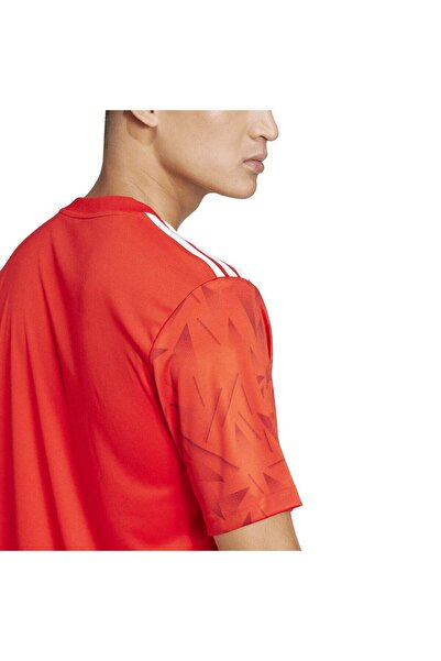 adidas Icon 25 Jsy M Ανδρικό κόκκινο T-shirt με λαιμόκοψη