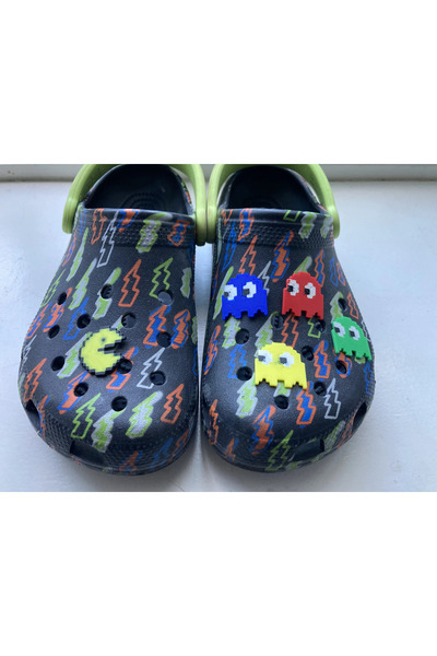 genomera 6 Pack Pacman Slipper Charm