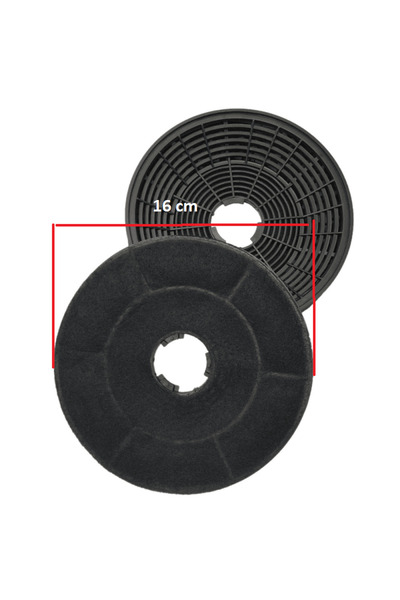 Beko ADE62540G DAVLUMBAZ KARBON FİLTRE 1 TAKIM (2 ADET)