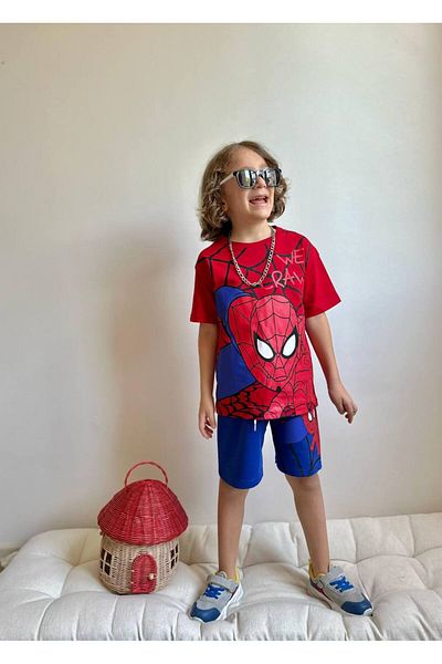 Jolly Kids Boy's Printed Shorts Suit 3-10 Years