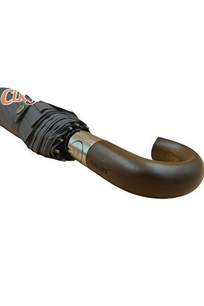 Genel Markalar Ahşap Baston Saplı , Fermuarlı Kılıflı Tam Otomatik Şemsiye