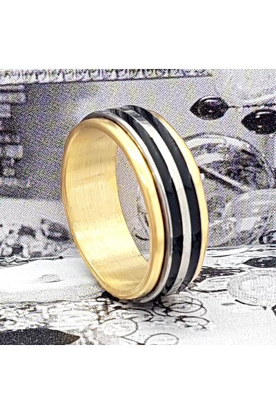 SIC MODA SIC MODA 3565 Stainless Steel Anti-Stress Ring