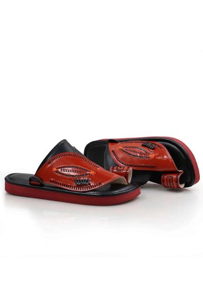 gozal Luxury Embroidered Oriental Shoe – Elegant Craftsmanship for Special Occasions