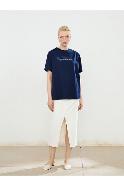 LC Waikiki Crew Neck Printed Women's T-Shirt