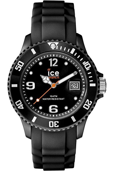 Ice Watch ساعة Ice-Watch نسائية من مجموعة SIBKSS09 Sili بمينا أسود