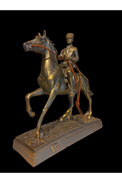 bakan hediyelik Atlı Atatürk Füme Renk