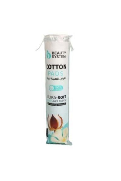 BEAUTY SYSTEM - Ultra-Soft Multi-Purpose Cotton Pads, 120 Count